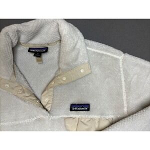 Patagonia Polar Tech Retool Snap-T Fleece Cream Women's Medium